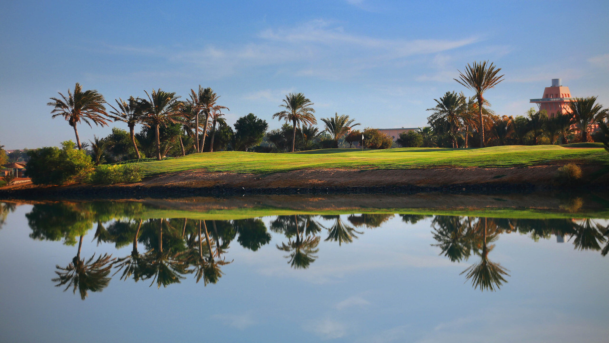 El Gouna Golf Club Golfplatz_an_Gewässer