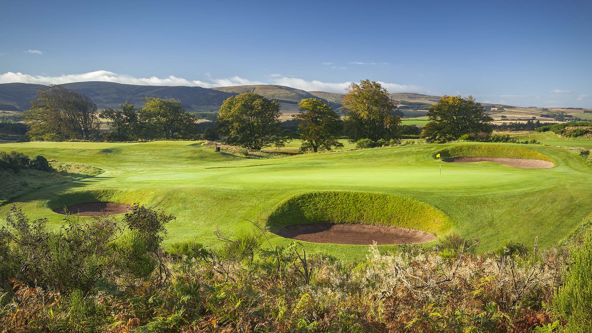 grossbritannien schottland gleneagles kings course