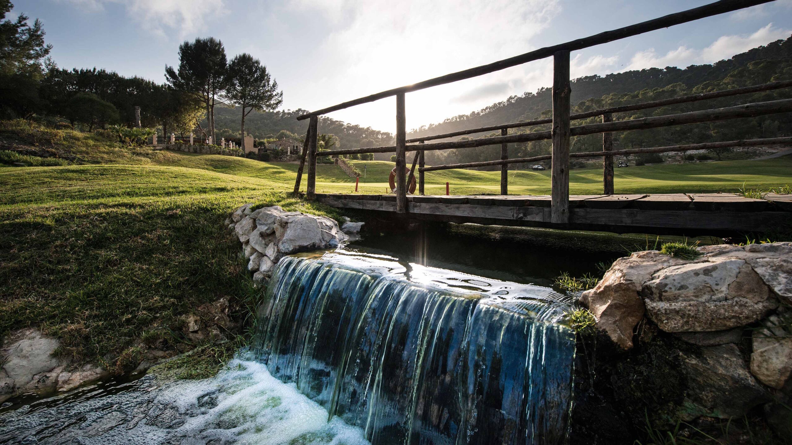 Golfplatz_Green_mit_Brücke