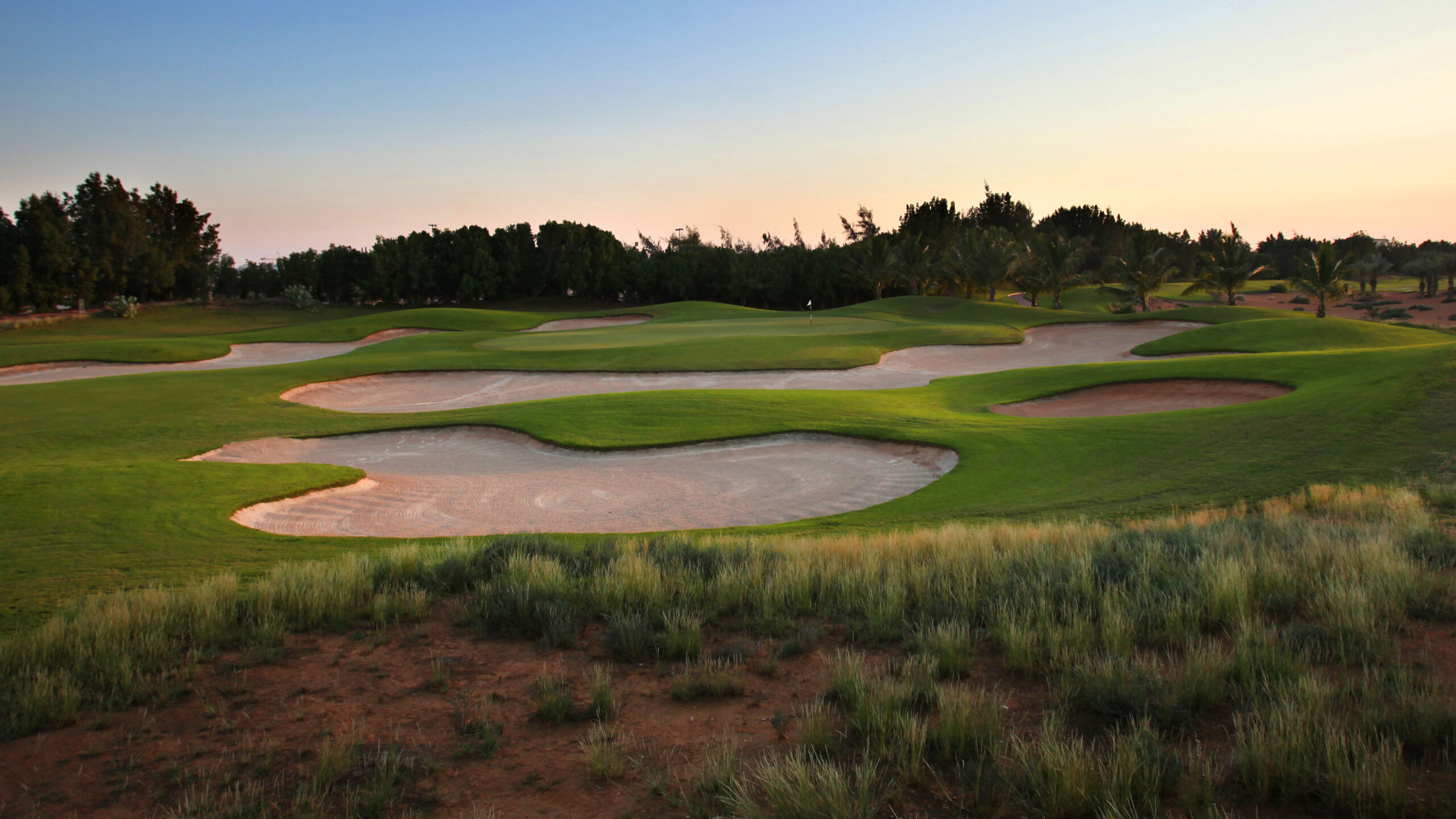 Golfplatz_Abendstimmung