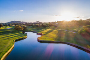 pula fairway and a lake