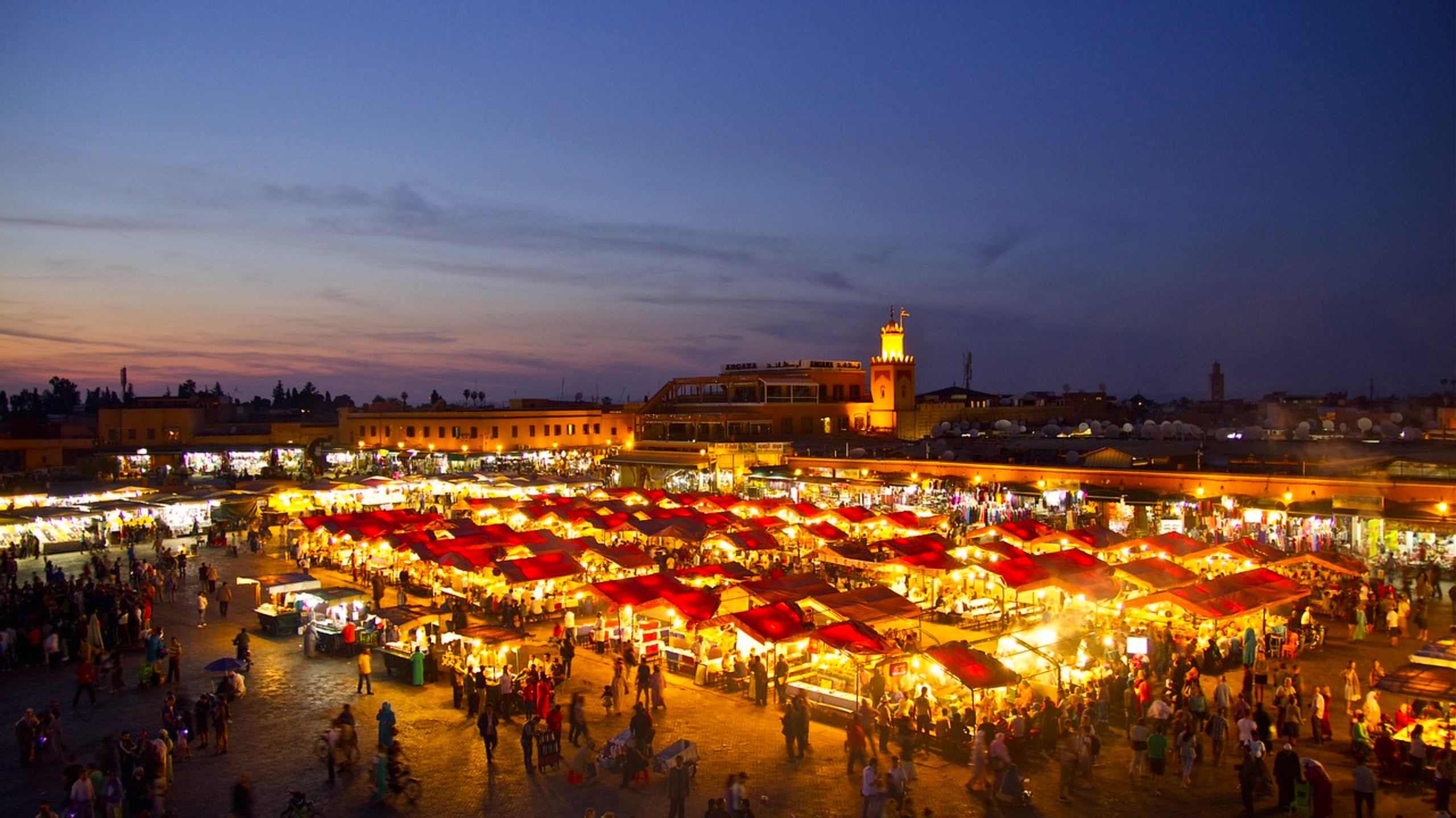 Marrakesch - Djamaa El Fna Square